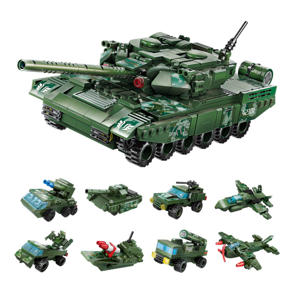 Qman 42301 War-Spirit Wheeled Tank sada 8v1