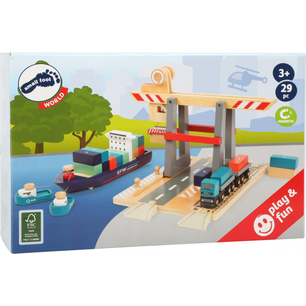 small foot Lodní depo s příslušenstvím small foot Lodní depo s příslušenstvím