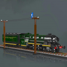 Mould King 12044 Flying Scotsman – Britská parní lokomotiva