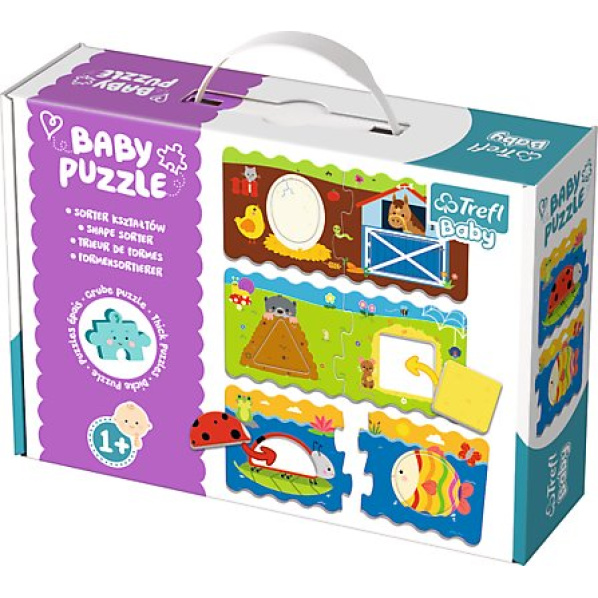 TREFL Baby puzzle Tvary