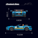Mould King 27045 Model auta Mercedes AMG GT C