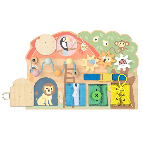 2Kids Toys Activity board Domeček se zvířátky 2Kids Toys Activity board Domeček se zvířátky