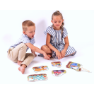 Betexa KukiKuk - Véééliké puzzle Stavební stroje