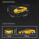 Mould King 27076 Model auta Lamborghini Galardo