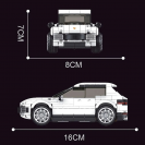 Mould King 27025 Model auta Porsche Cayenne