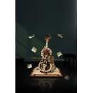 RoboTime 3D dřevěné mechanické puzzle Kouzelné violoncello (elektrický pohon)