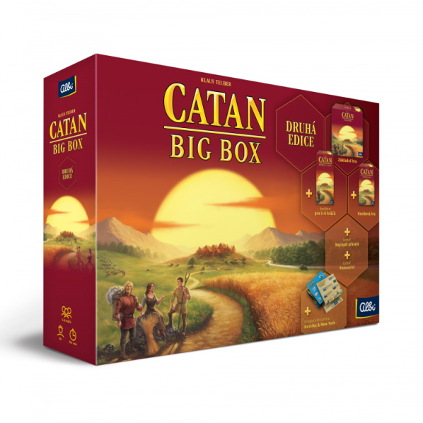 Albi Catan Big Box – druhá edice Albi Catan Big Box – druhá edice