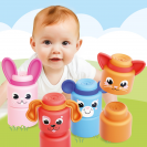 Quercetti 04148 Momy Soft Happy Animals