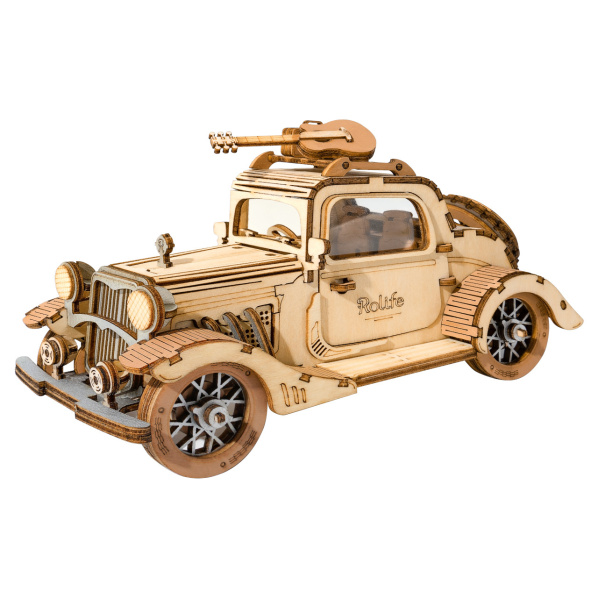 RoboTime dřevěné 3D puzzle Veterán kupé RoboTime dřevěné 3D puzzle Veterán kupé