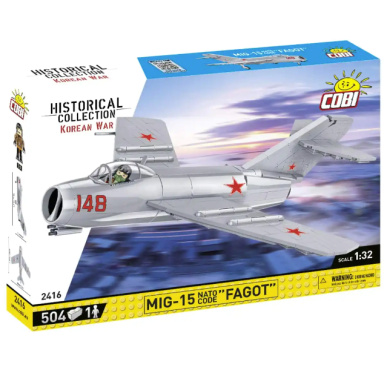 Cobi 2416 Sovětský stíhací letoun MiG-15 (Fagot)