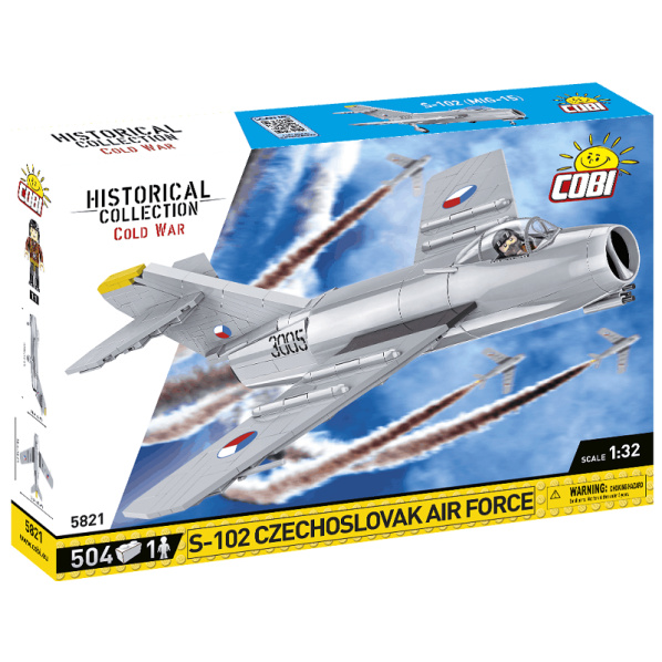 Cobi  5821 Československý stíhací letoun MIG 15 (S-102)