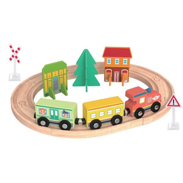 2Kids Toys Moje první vláčkodráha Město 2Kids Toys Moje první vláčkodráha Město