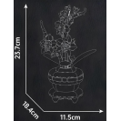 Mould King 24119 Stavebnice kvetoucích rostlin – Orchidej