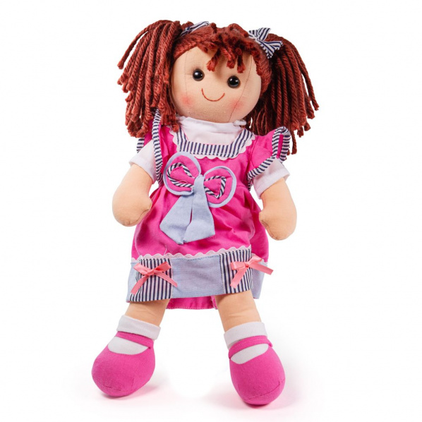 Bigjigs Toys Látková panenka Emma 38 cm Bigjigs Toys Látková panenka Emma 38 cm