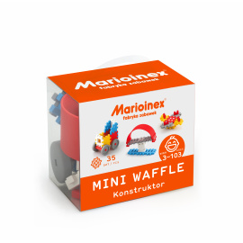 Marioinex MINI WAFLE – 35 ks Konstruktér (chlapci)
