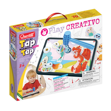 Quercetti 02860 Play Creativo Tap Tap - Animals