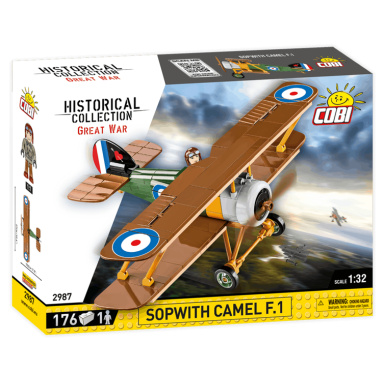 Cobi 2987 Britský stíhací letoun Sopwith Camel F.1