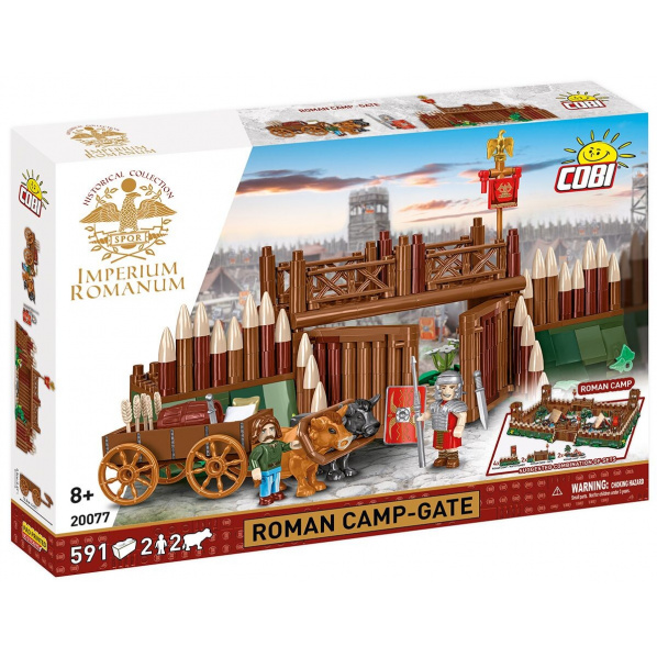 COBI 20077 Římský tábor – Brána  