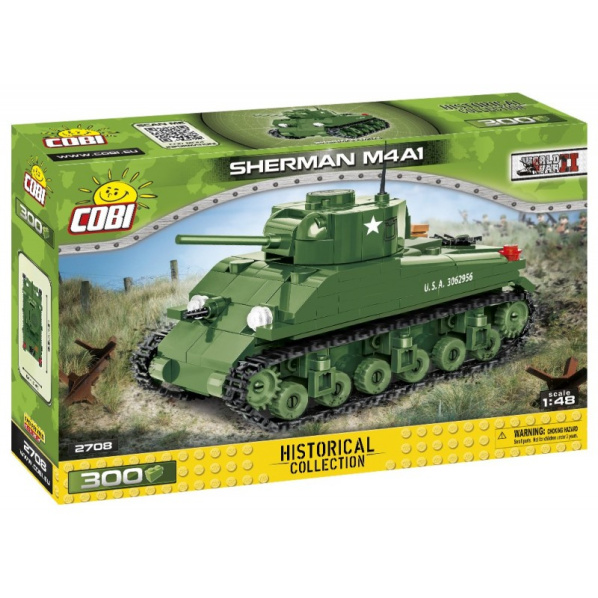 Cobi 2708 Americký tank Sherman M4A1