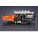 Mould King 10200 Řadový 6válcový motor Scania s převodovkou