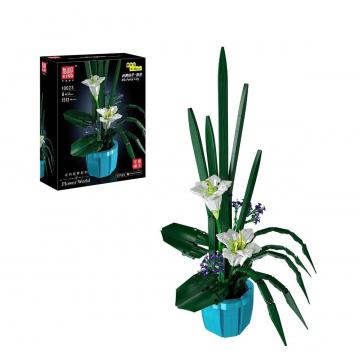 Mould King 10023 Květiny v květináči, Lilie