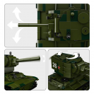 Mould King 20026 Sovětský těžký tank KV-2 R/C