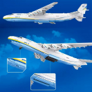 Ukrajinský dopravní letoun An-225 Mrija