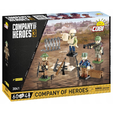 COBI 3041 Figurky s doplňky - Company of Heroes 