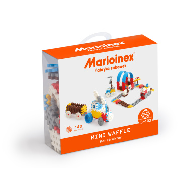 Marioinex MINI WAFLE – 140 ks Konstruktér (chlapci)