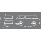 COBI 24635 Volkswagen T3 Hasiči