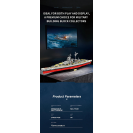 Reobrix 77051 Bismarck World of Warships