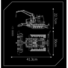 Mould King 17051 Sněžná rolba R/C