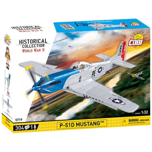 Cobi 5719 Americký stíhací letoun P-51D Mustang