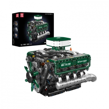 Mould King 10182 Tankový motor V8