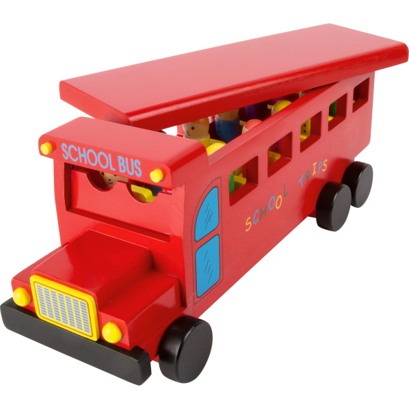 Small Foot Dřevěný školní  autobus