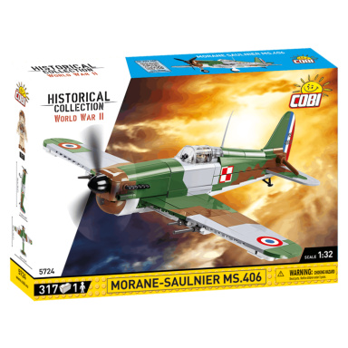 Cobi 5724 Francouzská stíhačka Morane-Saulnier MS.406