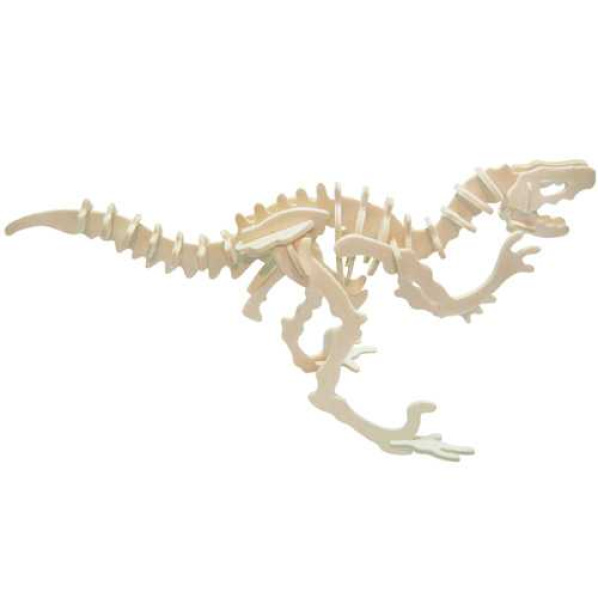 Woodcraft Dřevěné 3D puzzle Velociraptor Woodcraft Dřevěné 3D puzzle Velociraptor