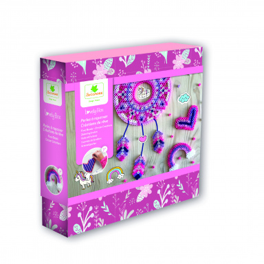 Lovely box - zažehlovací korálky - lapač snů