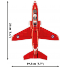 Cobi 5844_PO Letoun BAe Hawk T1 Red Arrows