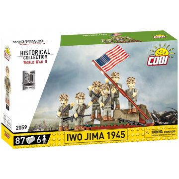 COBI 2059 Vztyčení vlajky na Iwo Jimě 1945