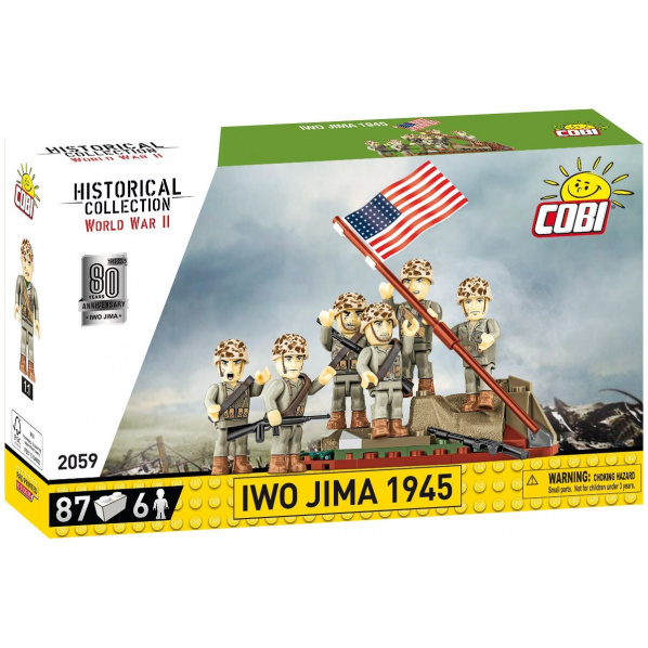 COBI 2059 Vztyčení vlajky na Iwo Jimě 1945