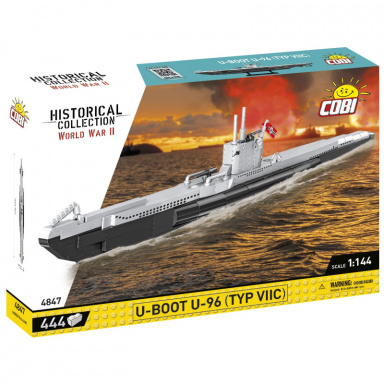 COBI 4847_PO Německá ponorka U-Boot U 96 Typ VIIC