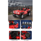 CaDA  C52027W Terénní červené auto Smash Off-Roader Pull-back