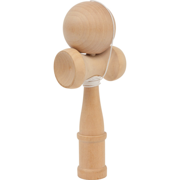 Small Foot Dětská dřevěná hra Kendama přírodní