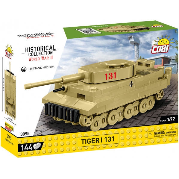 COBI 3095 Německý tank Tiger č. 131