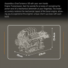 Mould King 10227 Automobilový motor Granturismo