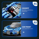 Reobrix 795 Automobil Bugatti Vision GT