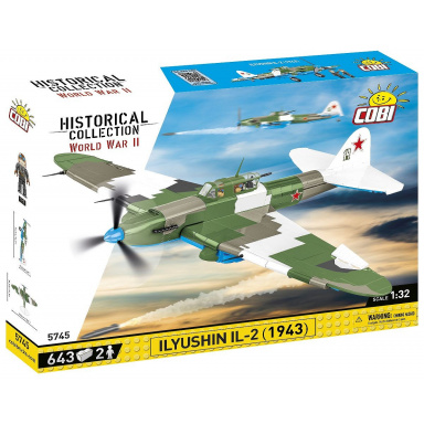 Cobi 5745 Sovětský bitevní letoun Iljušin Il-2