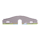 Bigjigs Rail Farma most s tunelem