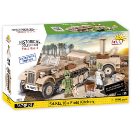 Cobi 2272 Německý polopásový vůz Sd.Kfz. 10 s polní kuchyní Executive Edition